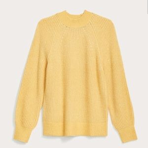 NWT Yellow LOFT Sweater